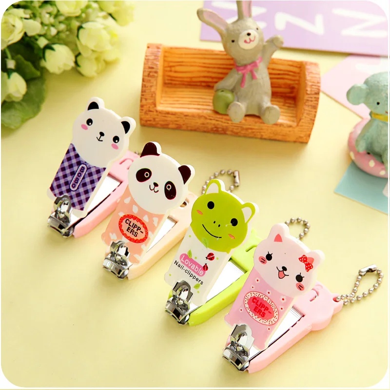 Korean version of the portable cute cartoon nail scissors nail clippers nail scissors manicure tools