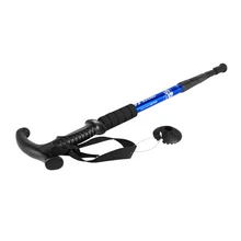 Выдвижной Телескопический противошоковые походы Прогулки походы пара палка полюс-черный, синий