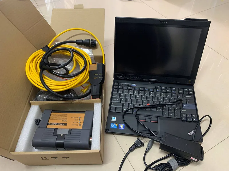  Auto diagnose werkzeug für bmw icom a2 b c mit laptop x201t i7cpu installieren software ssd 201907 