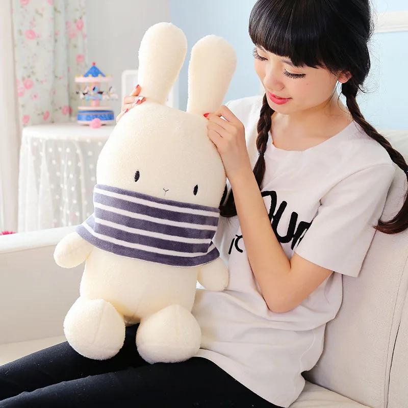 Игрушка плюшевая заяц с рубашкой 27 55 см|toys gift|stuffed animal bunnytoy bunny |