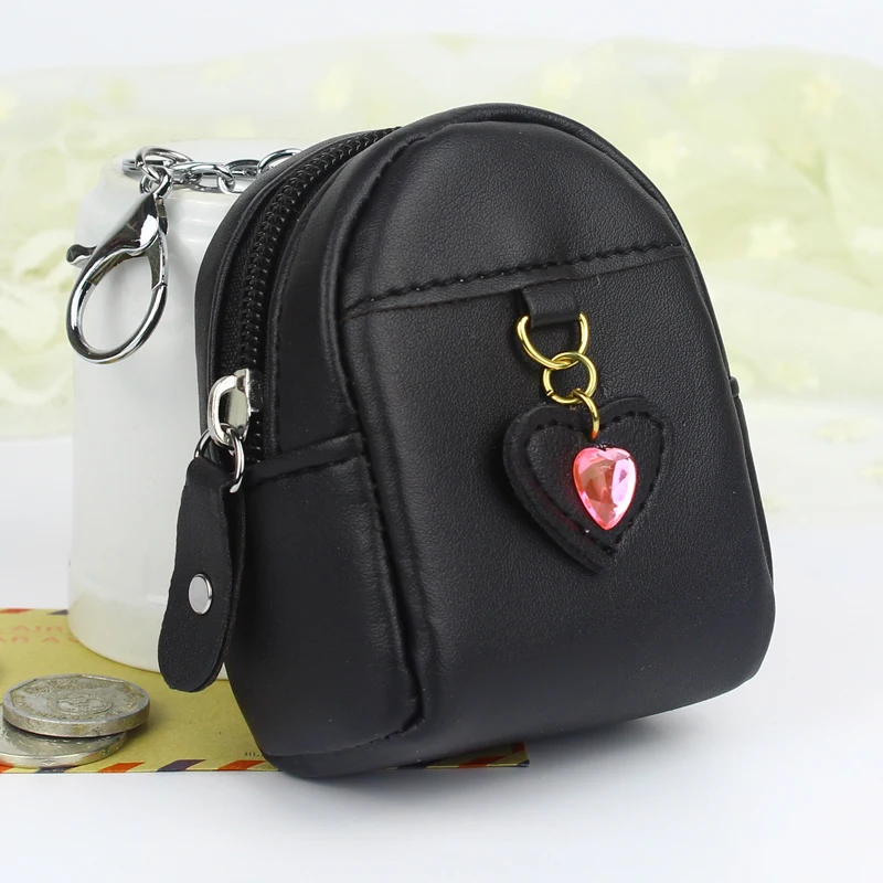 

Zipper Coin Purse Women Mini Wallets Lady Purses Moneybags Girls Wallet Pouch Cards Bags Keychain Pendant Bag Pocket Notecase