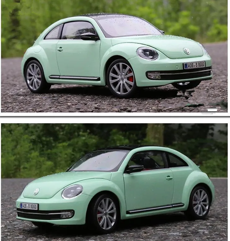 1:18 передовая игрушка из сплава, 2013 Volkswagen Новая коллекция Beetle Модель литья под давлением металлическая модель игрушечного автомобиля