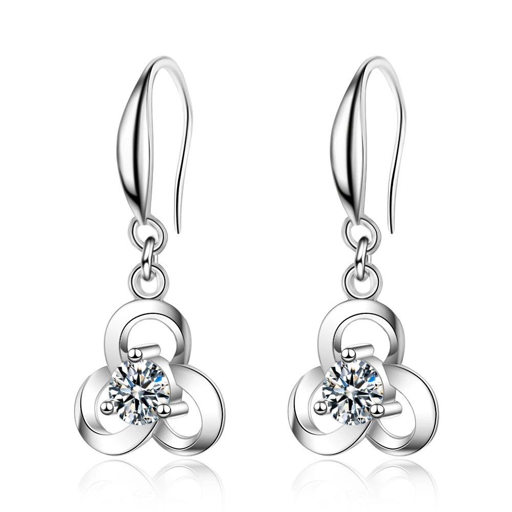 

Best selling sterling silver earrings aretes de mujer modernos 2019 tassel earrings free shipping no minimum order