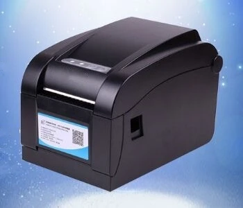 80mm Thermal Barcode Label printer High quality Sticker Label printer print Quick Support bar code Qr code printing