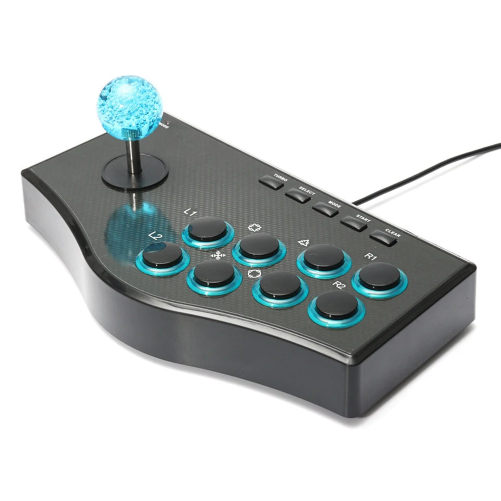 USB Rocker игровой контроллер аркадный джойстик геймпад Боевая палка для PS3/ПК Android Plug