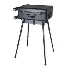 Professional Макияж чехол с зеркалом освещенные коробка с removerable Колёса типов с ног и без