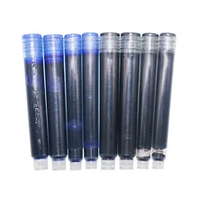 50 шт. фонтан аксессуары с ручкой 4 см и 5 см черная чернильная коробка студенческие канцелярские товары зарегистрированная 3,4 мм Калибр