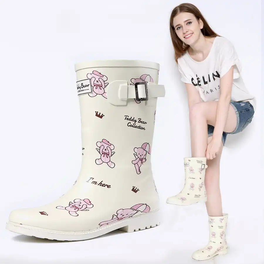 womens mid rain boots