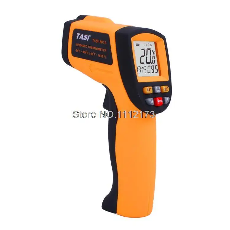 

Digital Infrared Thermometer gun -50C~900C Degree non contact Temperature Unit Selection Industrial Thermometer meter TASI-8612
