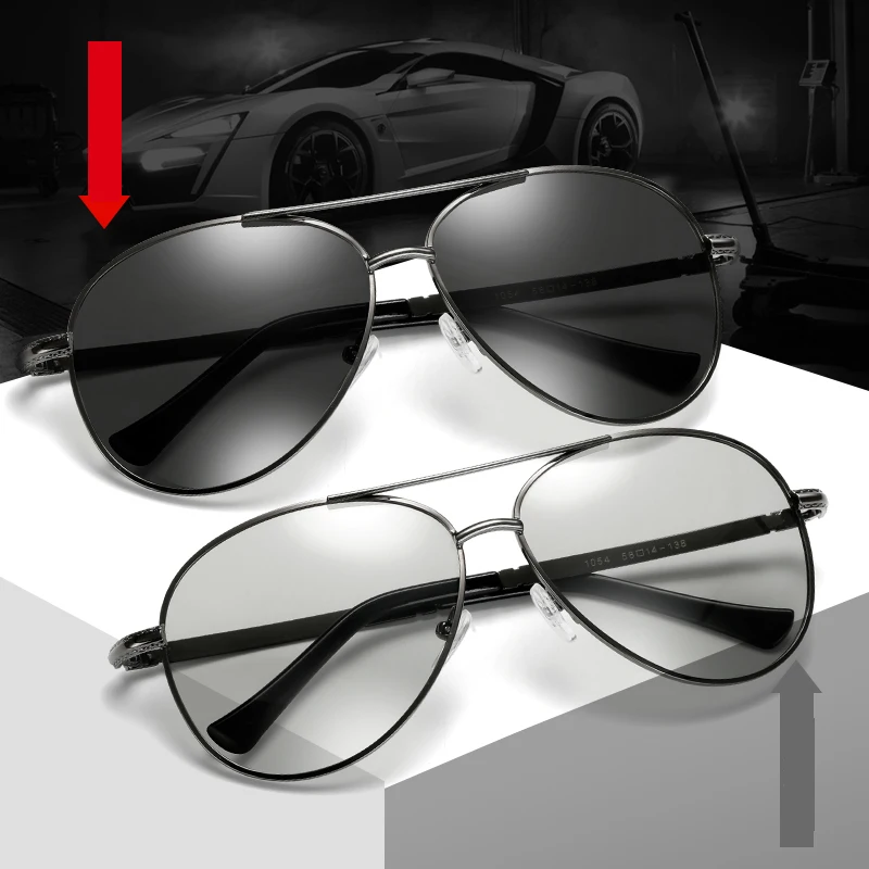 

Long Keeper Sunglasses Oval Women Men Polarized Photochromic Sun Glasses Discolor Chameleon Eyewear Eyeglasses UV400 Goggles New