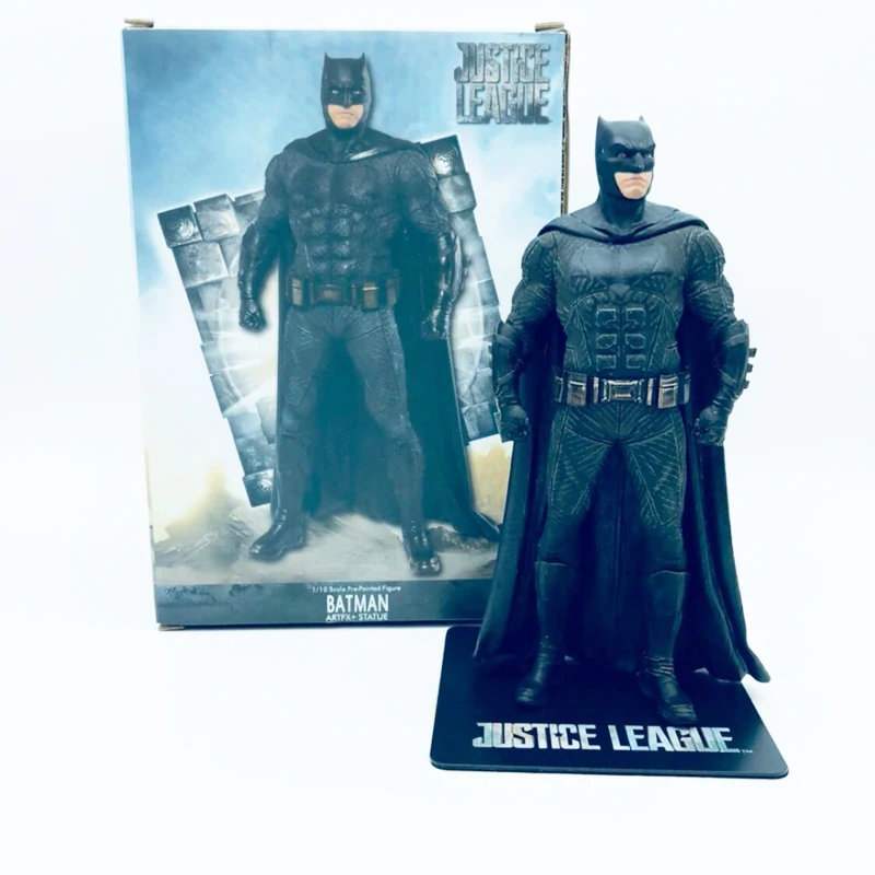 7inch 18cm ARTFX STATUE Justice League Aquaman Cyborg Superman Batman Wonder Woman Flash 1 10 Scale Action Figure Toy Doll (12)