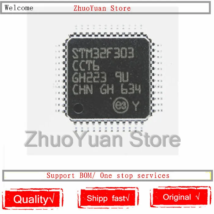 

1PCS/lot STM32F303CCT6 STM32F303 CCT6 LQFP-48 New original IC chip
