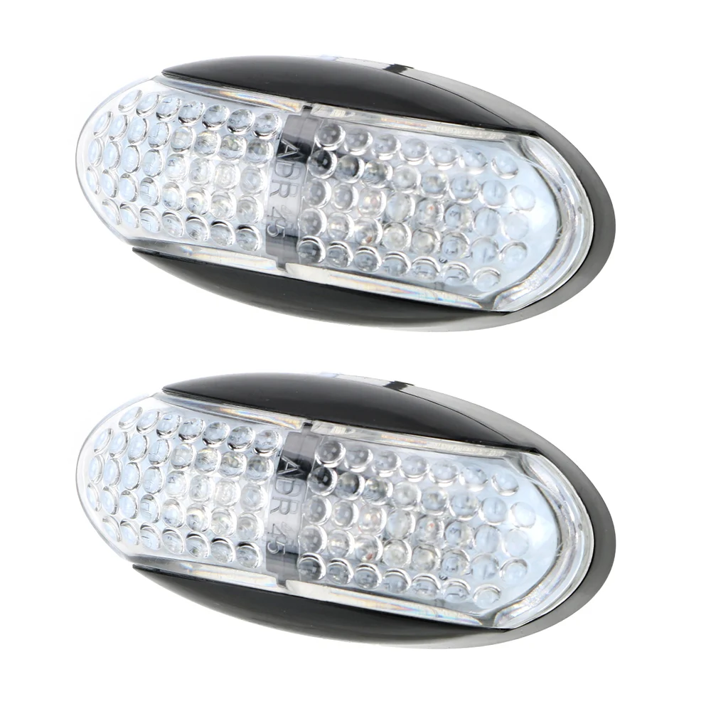 LEEPEE для грузового прицепа 2 шт. 4 светодиодный красный желтый DC 10V 30V сигнальный