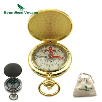 

Boundless Voyage Outdoor Portable Camping Compass Multi-functional Mini Fluorescence Keychain Compass BVC01/BVC02