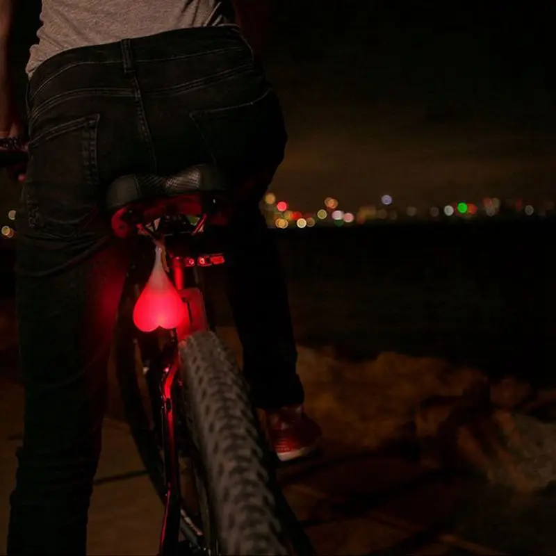 Excellent Bike Tail Light, Bike Rear Light Waterproof Warning Taillight Bicycle LED Night Ligh 5