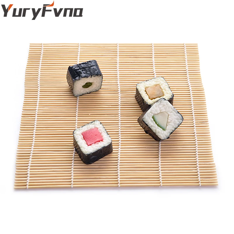YuryFvna Бамбуковый Коврик для суши, коврик для суши, коврик для суши, производитель японской еды, морские водоросли, нори, коврик для суши