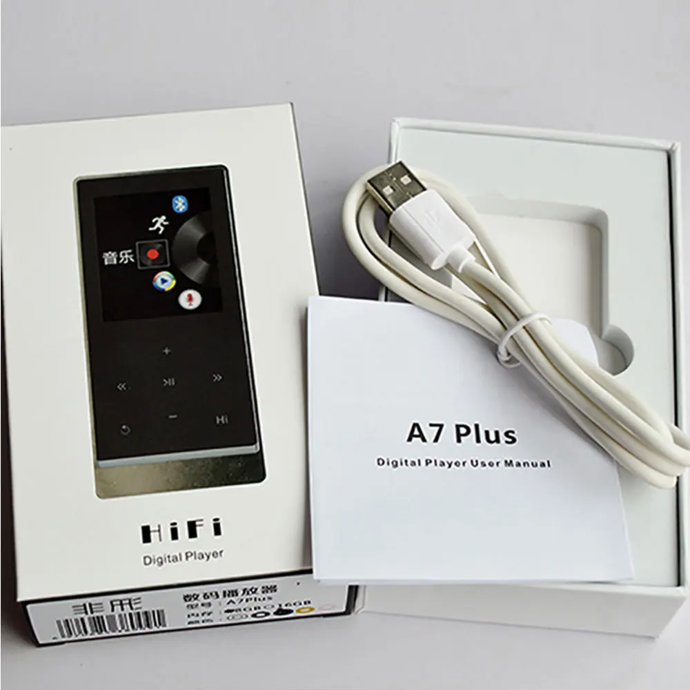 MP3 Плеер 1 8 дюймов сенсорный экран HiFi звука без потерь fm радио E Book записи