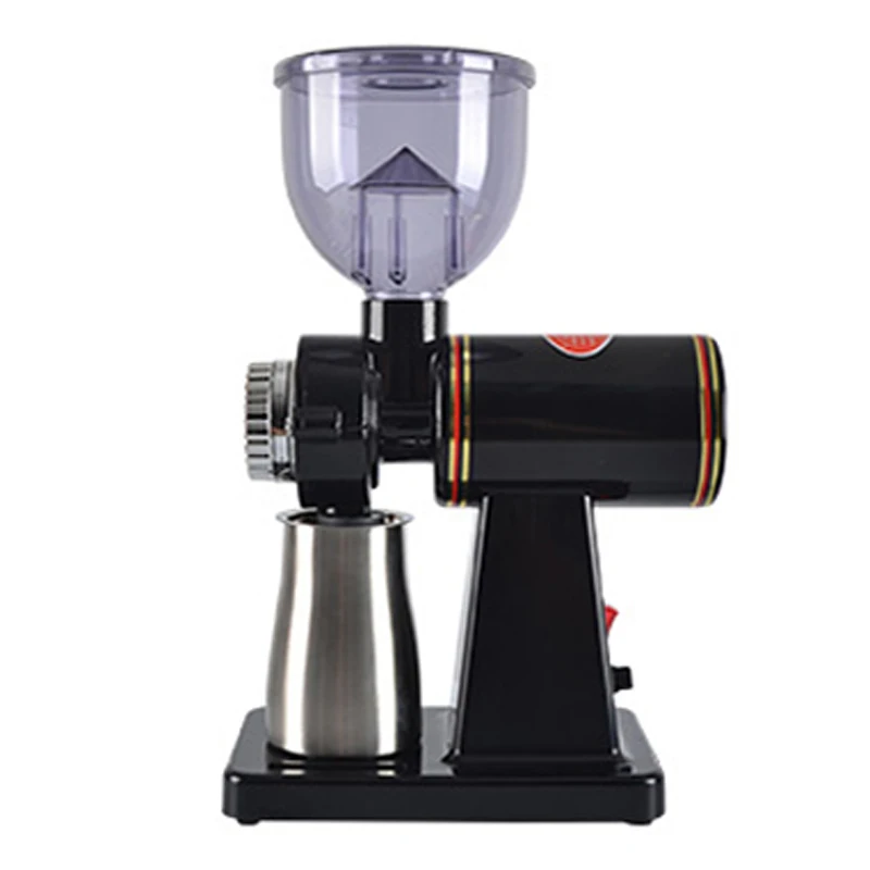 Electric Grinder machine  small household commercial fine grinding machine coffee 8 gear adjust bean grinder Bean crusher 100W