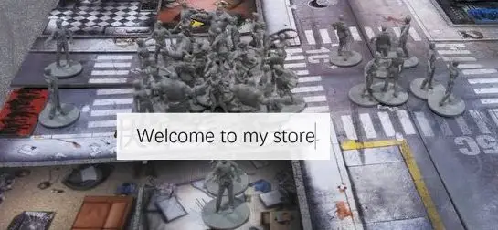 

mini PVC figure Doll model toy monster uncolored white mold for diy ,100pcs/set