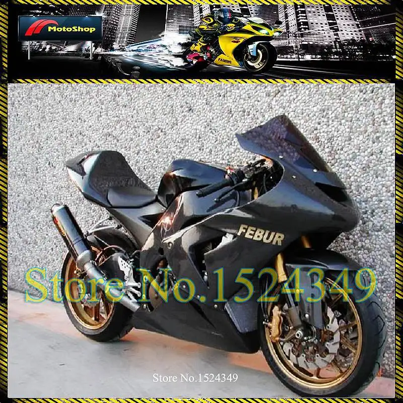 2004 2005 ZX10R pure black fairing ZX 10R Bodywork Set For Kawasaki ninja ZX-10R 04 05 | Автомобили и мотоциклы