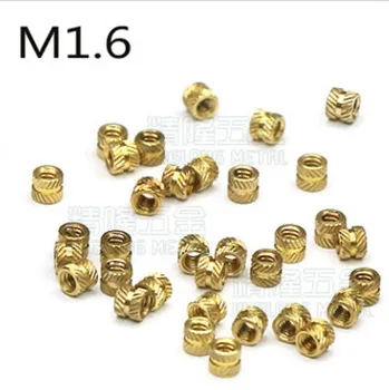 

Fasteners Precision knurled nut M1.6*2.3*2 small copper nuts