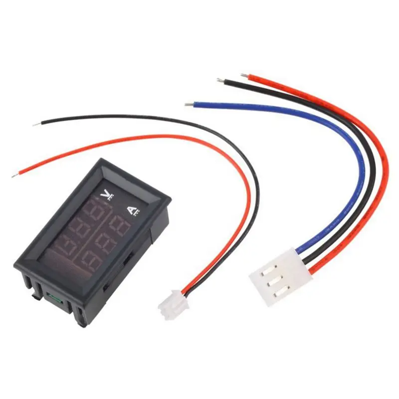 

Panel mounted DC digital voltmeter Ammeter 100 V 10 A