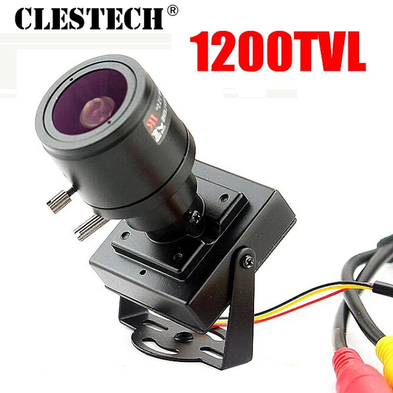 

Metal Mini Zoom HD Camera 1200TVL Zoom 2.8mm-12mm Manual focusing Djustable Lens security surveillance vidicon SUPER small Micro