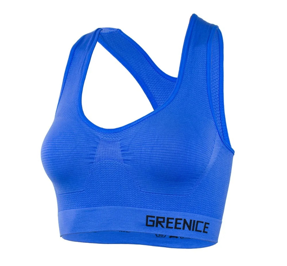 Super Elasticity High end brand quality women crop top sport bra vest