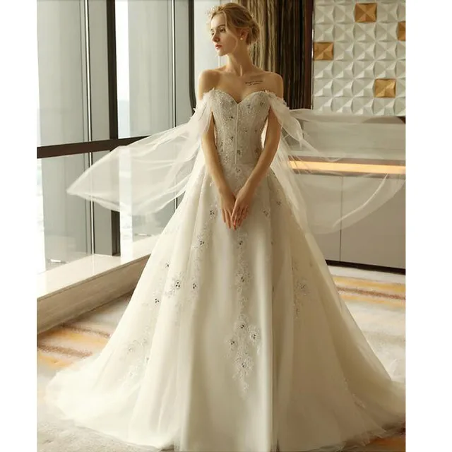 Sweetheart Floor Length Vogue Wedding Dress Spaghetti Straps Latest Sweetheart Floor Length Vogue Wedding Dress Spaghetti Straps Latest Las Beaded Lique Gown Corset Back