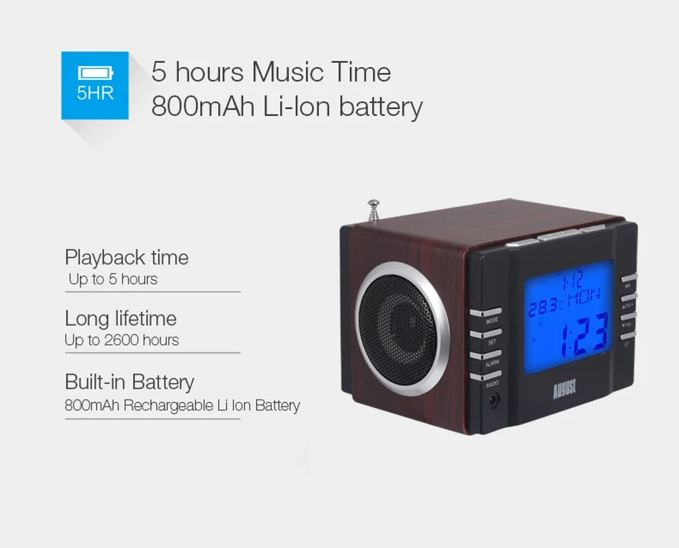 August MB300 Portable Loudspeakers