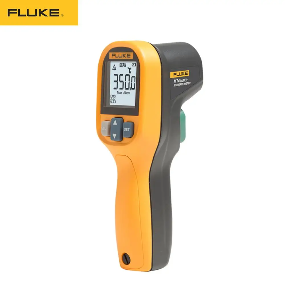 Дешево Водонепроницаемый инфракрасный термометр FLuke MT4 MAX IP40 30 350 ℃ ( 22 ~ 752℉) с сигнализацией высоких низких температур