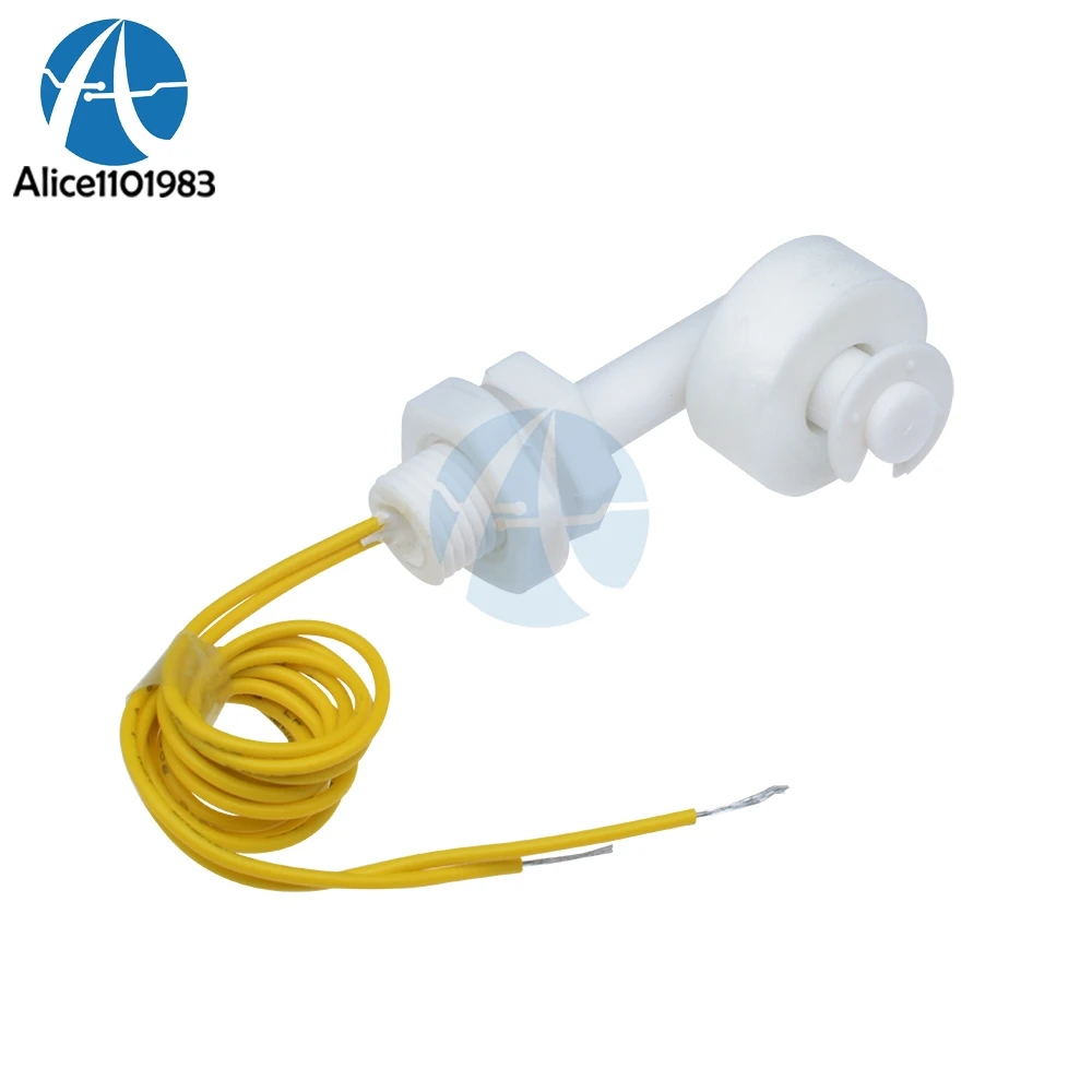 

DC 220V Liquid Water Level Sensor Right Angle Float Switch for Fish Tank Flow Measuring Instruments For Electronic Water Tools