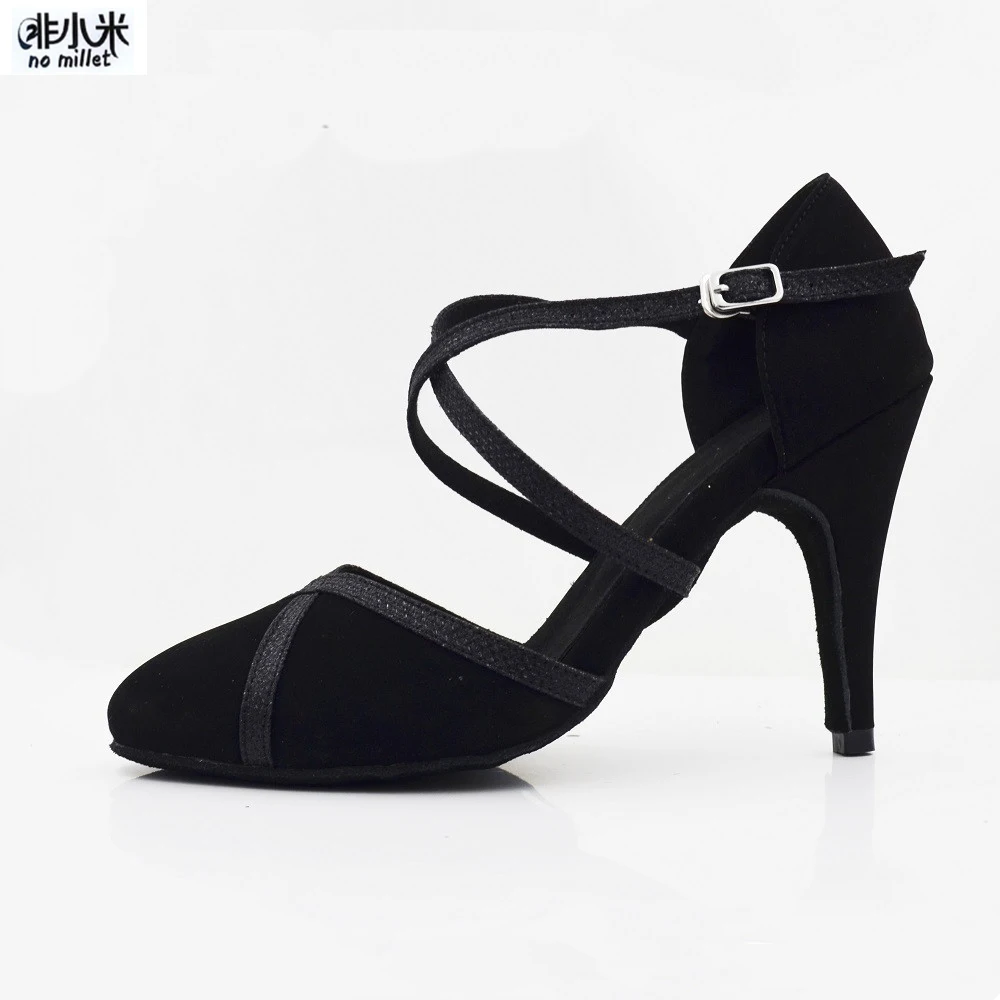 Zapatos de mujer Современная танцевальная обувь блестящие свадебные туфли из нубука для