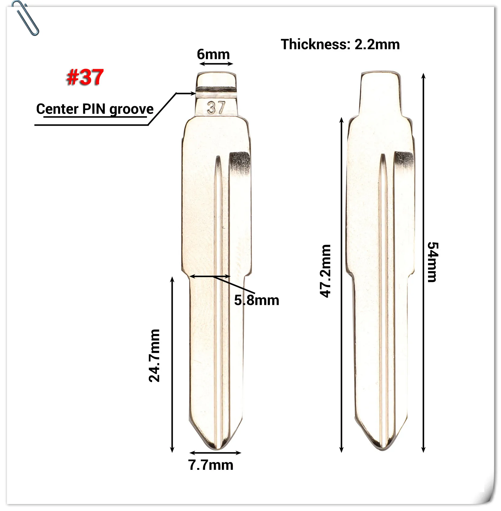 Keyforkess 15pcs #70 37 No. 08 telecomando KD Flip Key Blank per Daihatsu Charade Copen Cuore Feroza Lioncel DH4R TOY41 MIT8 Blade - HTB1gs 7df1H3KVjSZFHq6zKppXa5