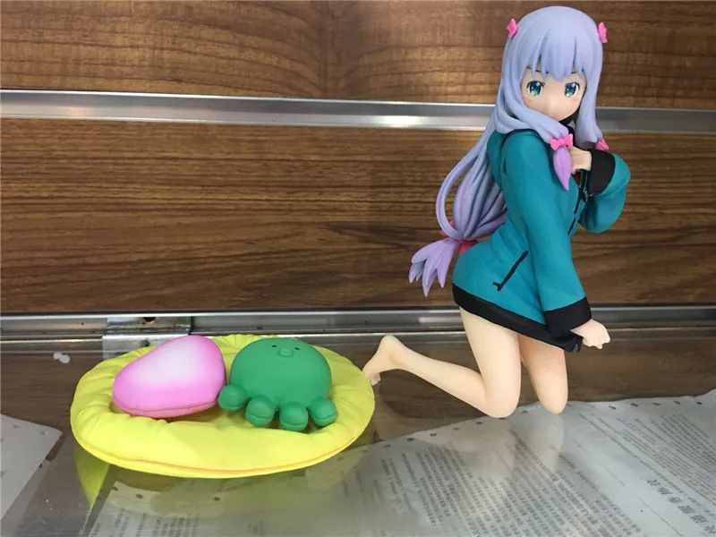 Anime Eromanga Sensei Sagiri Izumi PVC Action Figure Model Toys Kawaii Girl SagiriIzumi Dolls Brinquedos Gift 14cm (4)