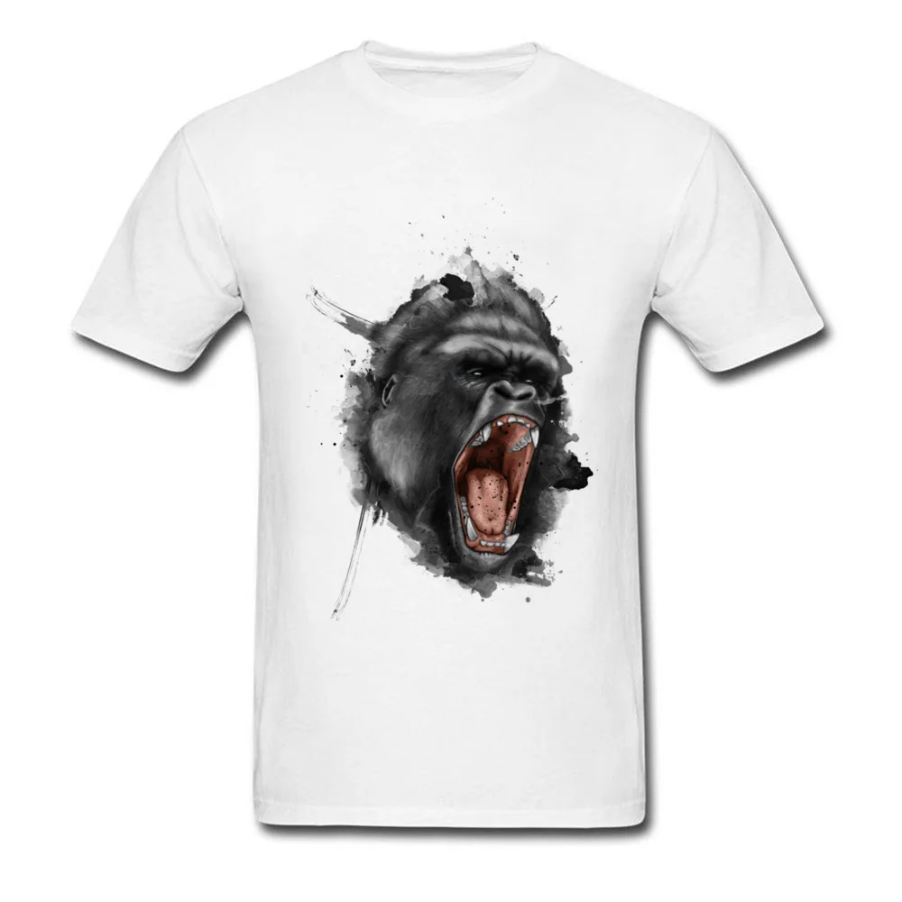 Angry Gorilla_white