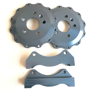 

Jekit autos brake center cap and calipers adaptor for benz C200 W205 for 355*32mm brake disc