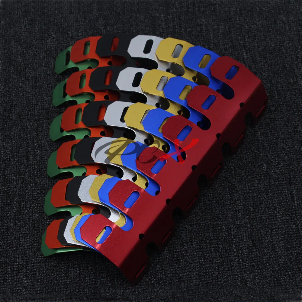 R QIANKONG Dirt Moto Exhaust Muffler Pipe Leg Protector Heat Shield