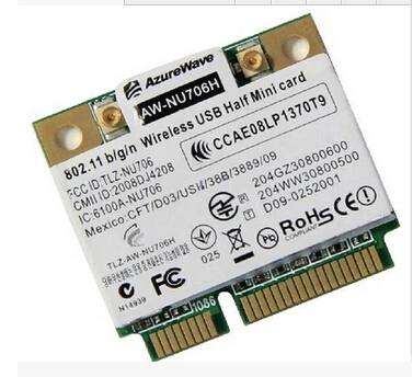 AzureWave AW NU706H RT3070 RT3070L 150 Мбит/с Mini PCI e беспроводной WLAN Wifi Card|wifi card|wlan wifimini pci-e wireless |