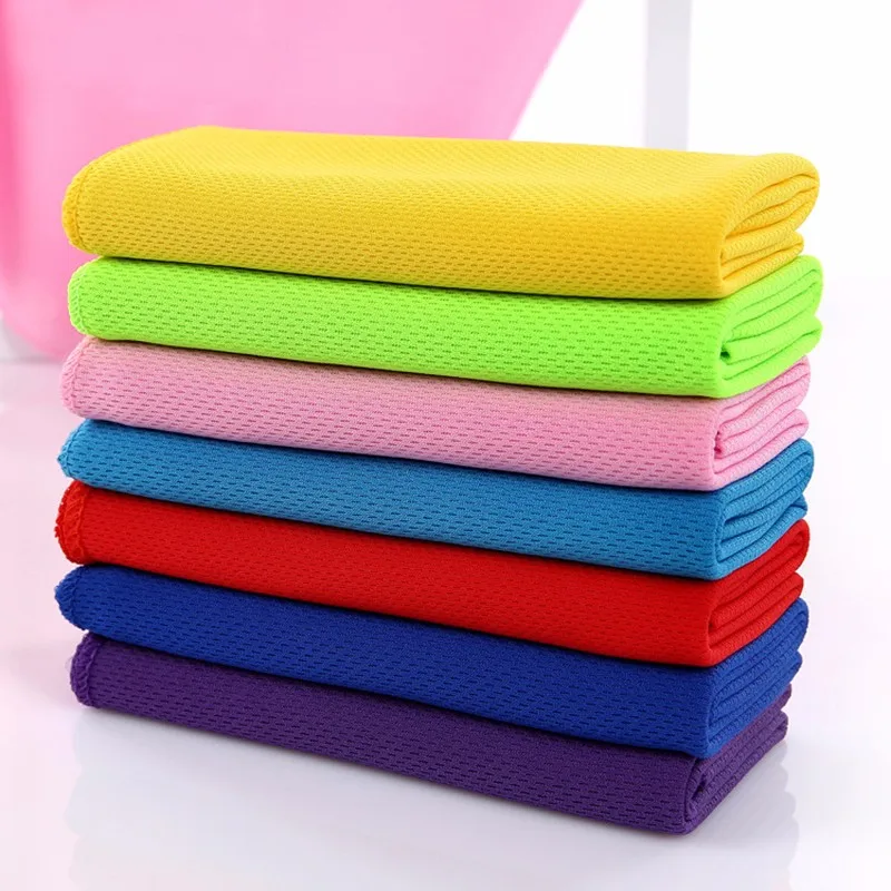 

New Sports Cooling Sweat-absorbing And Quick-drying Microfiber Ice Towel Outdoor Cycling Fitness Yoga-cold Towel V2738