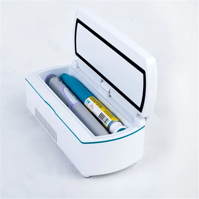 Special Price Insulino Fridge Auto Refrigerator Portebla Voyage insulino Storage case insulino cooler fridge.Interferon pen Storage fridge