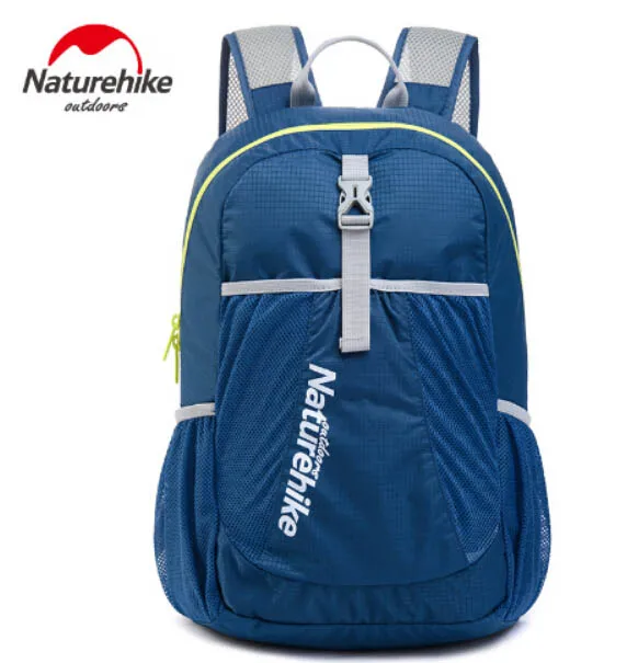 NatureHike 22L сверхлегкий спортивный рюкзак, рюкзак для путешествий, рюкзаки для отдыха на открытом воздухе, школьные рюкзаки, сумки, NH15A119-B - Цвет: Синий цвет