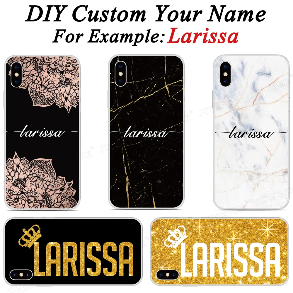 

Customize Personalized DIY Name Text Gift Rubber Soft TPU Phone Case For Wiko Harry 2 Jerry 3 4 Custom Cover Fundas Coque Capa