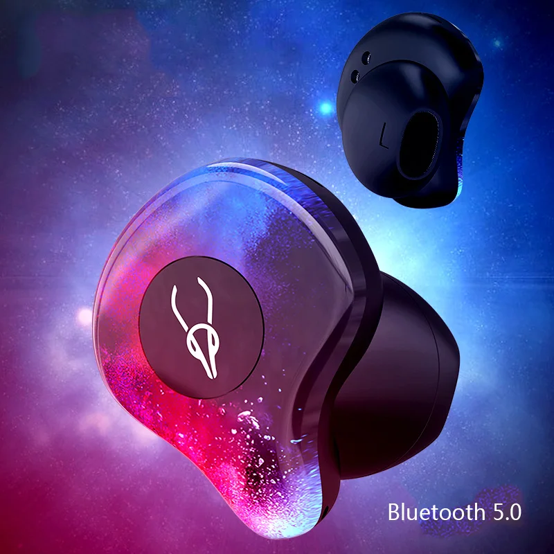 

Mini Sports Wireless Bluetooth Earphone Stereo Earbud With Charging Box Mic Gaming Headset Phone for iphone X 6 7 8 Samsung