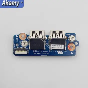 

NEw board For Asus B451 B451J B451JA B451JAV IO board USB board interface board