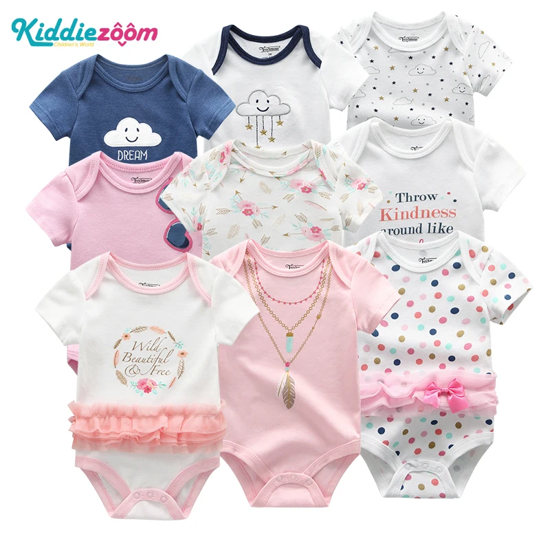 

Summer Girl Boy Clothes Newborn Baby Rompers 100%Cotton Overalls Body Infant Clothing Baby Rompers Roupas de bebe New jumpsuits