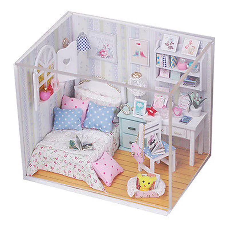 miniature dollhouse room kits