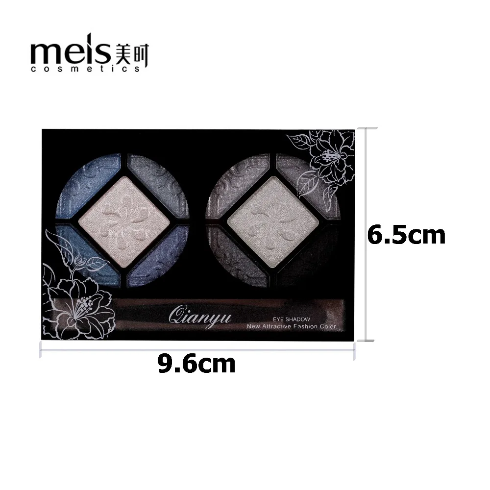MEIS поступление очаровательные тени для век 10 цветов Палитра теней для век металлик макияж палитра мерцающие пигментированные тени для век порошок 1016