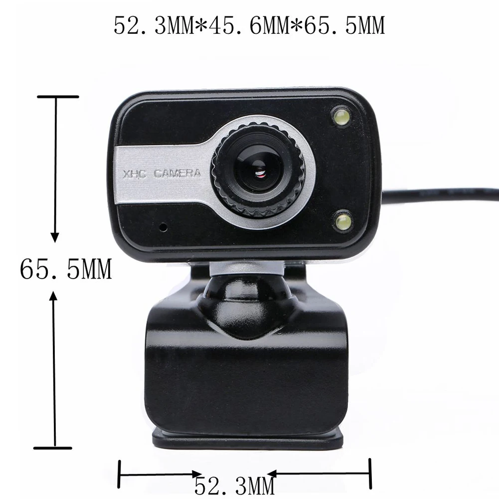 USB 2,0 веб-камера 12 М пикселей HD веб-камера с клипсой 360 градусов Встроенный микрофон удобство для компьютера ноутбука ПК планшета