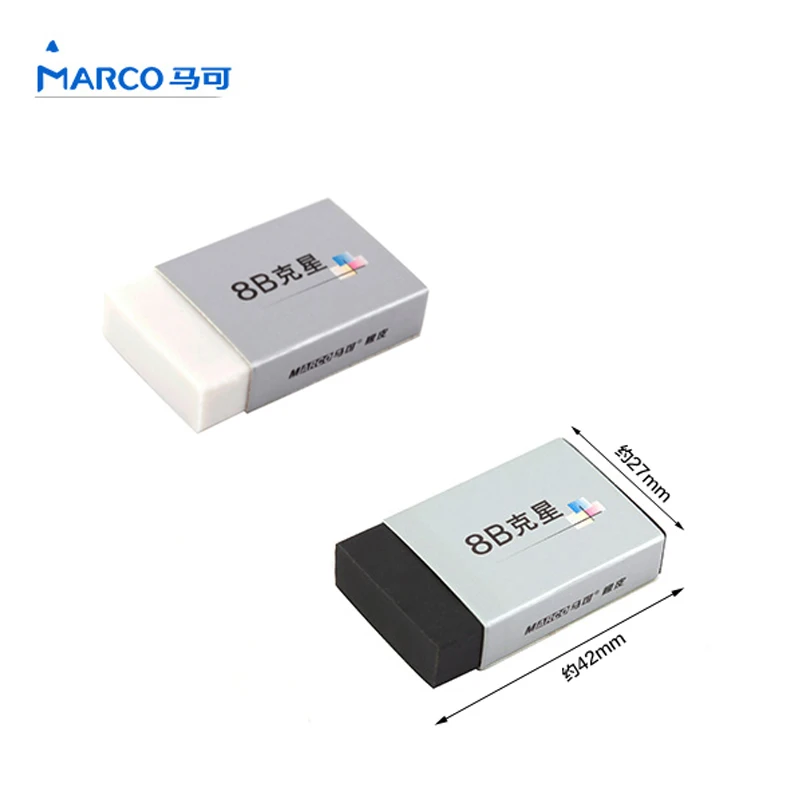 MARCO Earser Pencil Rubber High Quality Foam Eraser Professional Drawing Eraser Rubber Pencil